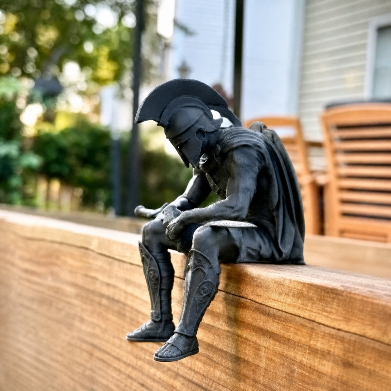 3D Printed Odyssey Modern Sculpture Ornament