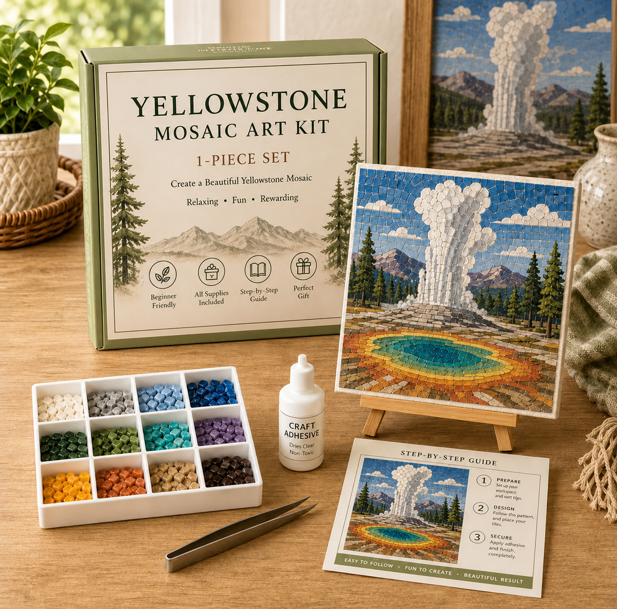 Comfort and Strength DIY Sea Glass Art Kit