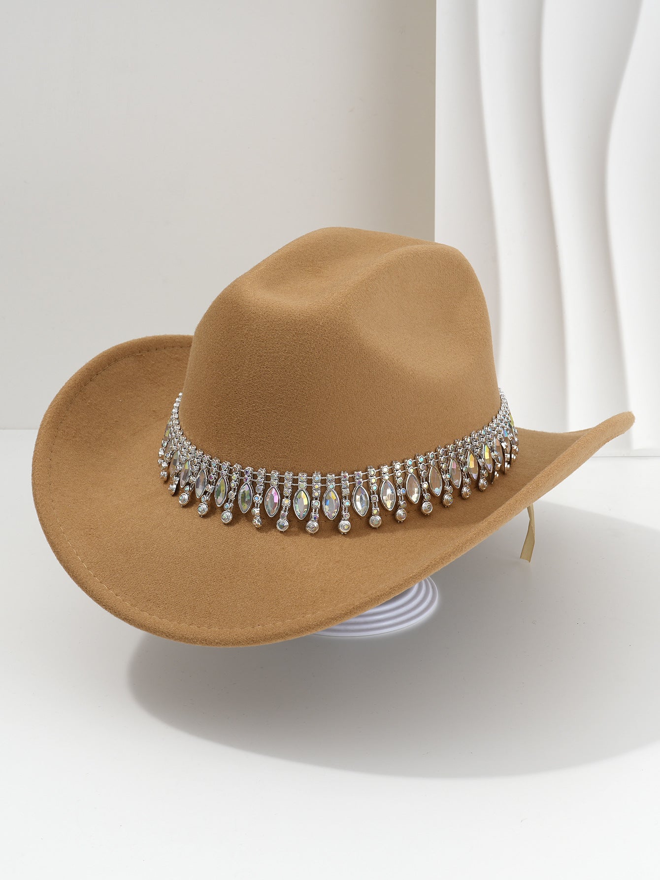 Elegant Rhinestone Tassel Cowboy and Cowgirl Hat - product image 19