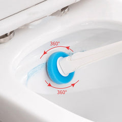 Disposable Toilet Brush Set – Hygienic Replaceable Head Cleaning Brush