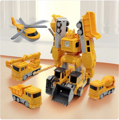 Magnetic Building Blocks Set – 35 Piece Engineering & Military Series