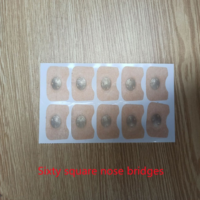 Nose patch strip showing multiple circular patches on a rectangular backing