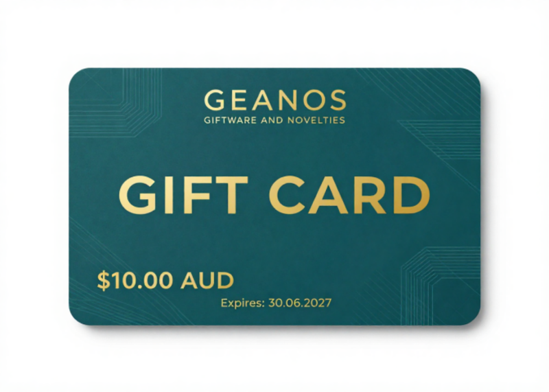 Geanos Giftware and Novelties Gift Cards.
