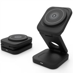3-in-1 Foldable Magnetic Wireless Charging Station