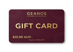 Geanos Giftware and Novelties Gift Cards.