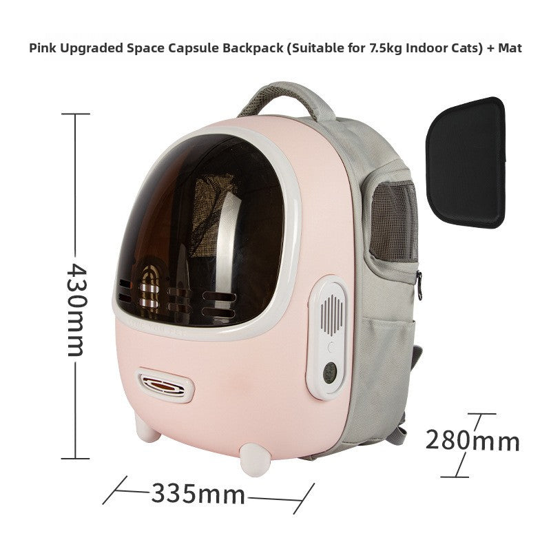 Portable Pet Carrier Backpack with Ventilation