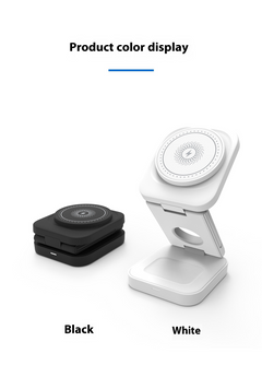 3-in-1 Foldable Magnetic Wireless Charging Station