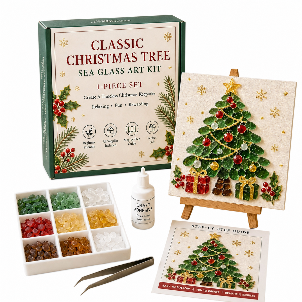 Comfort and Strength DIY Sea Glass Art Kit