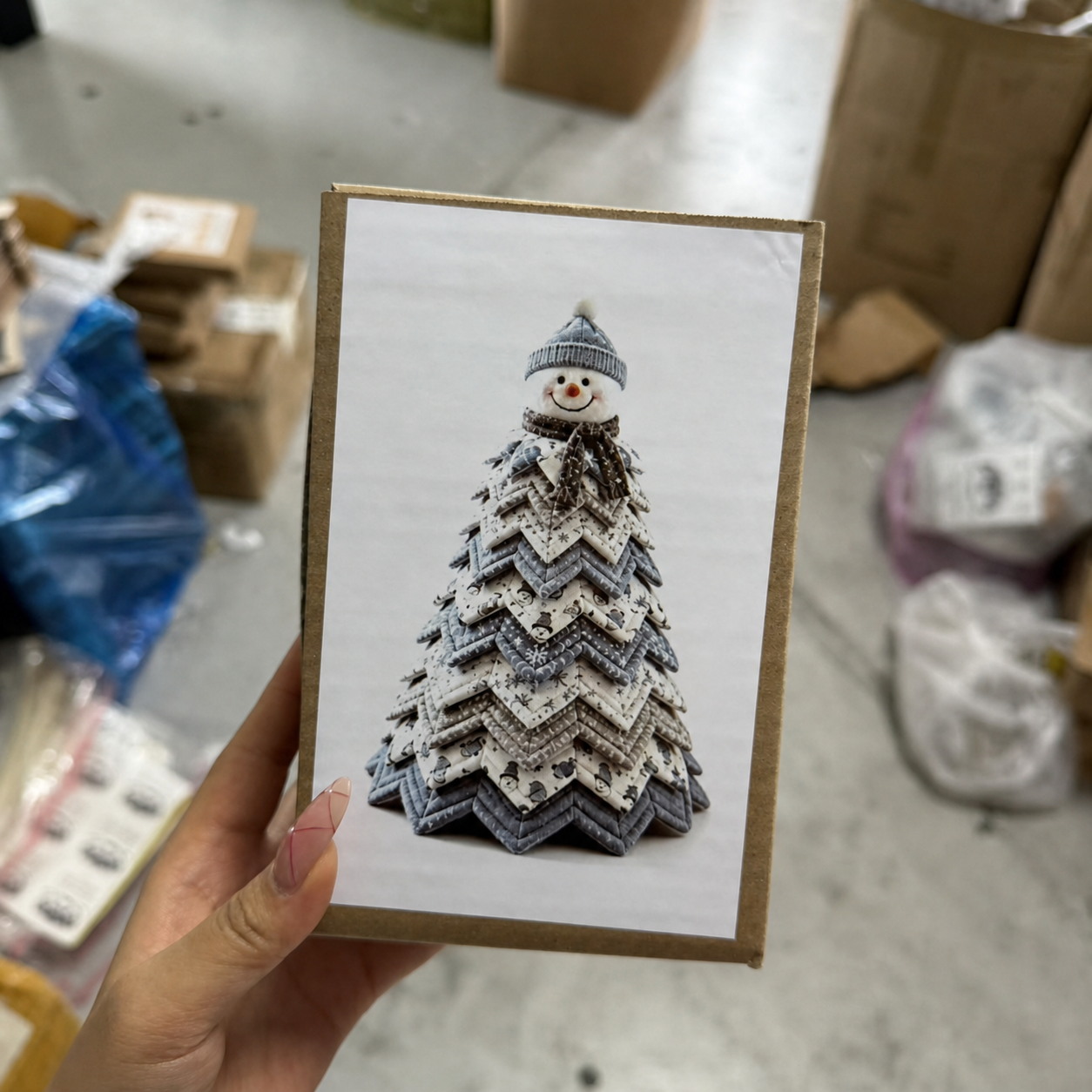 DIY Quilted Festive Character Ornament Kit
