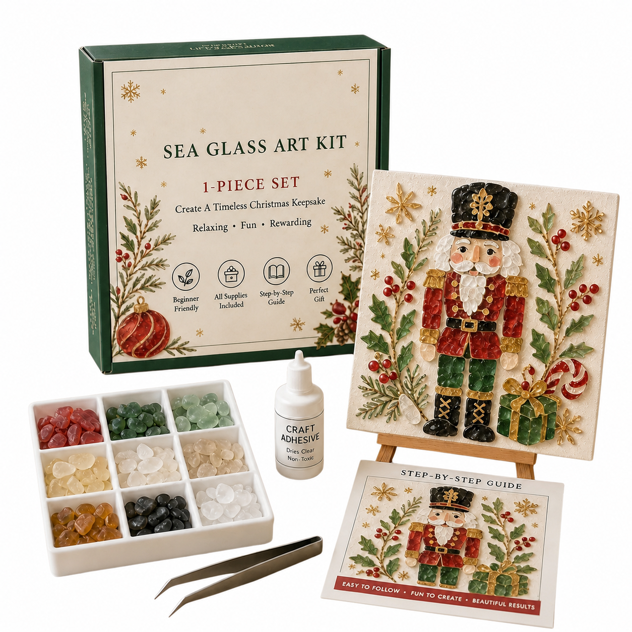 Comfort and Strength DIY Sea Glass Art Kit