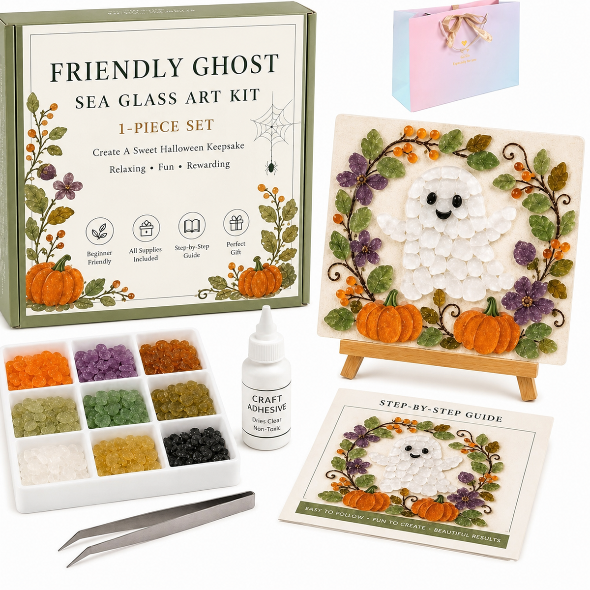 Comfort and Strength DIY Sea Glass Art Kit