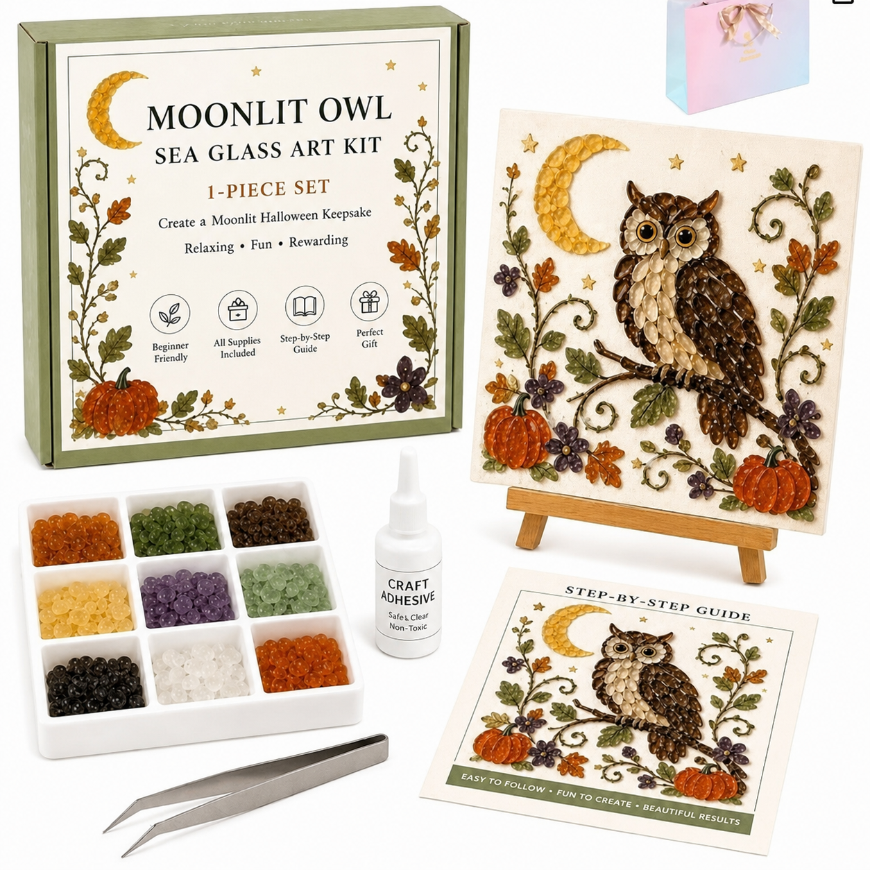 Comfort and Strength DIY Sea Glass Art Kit
