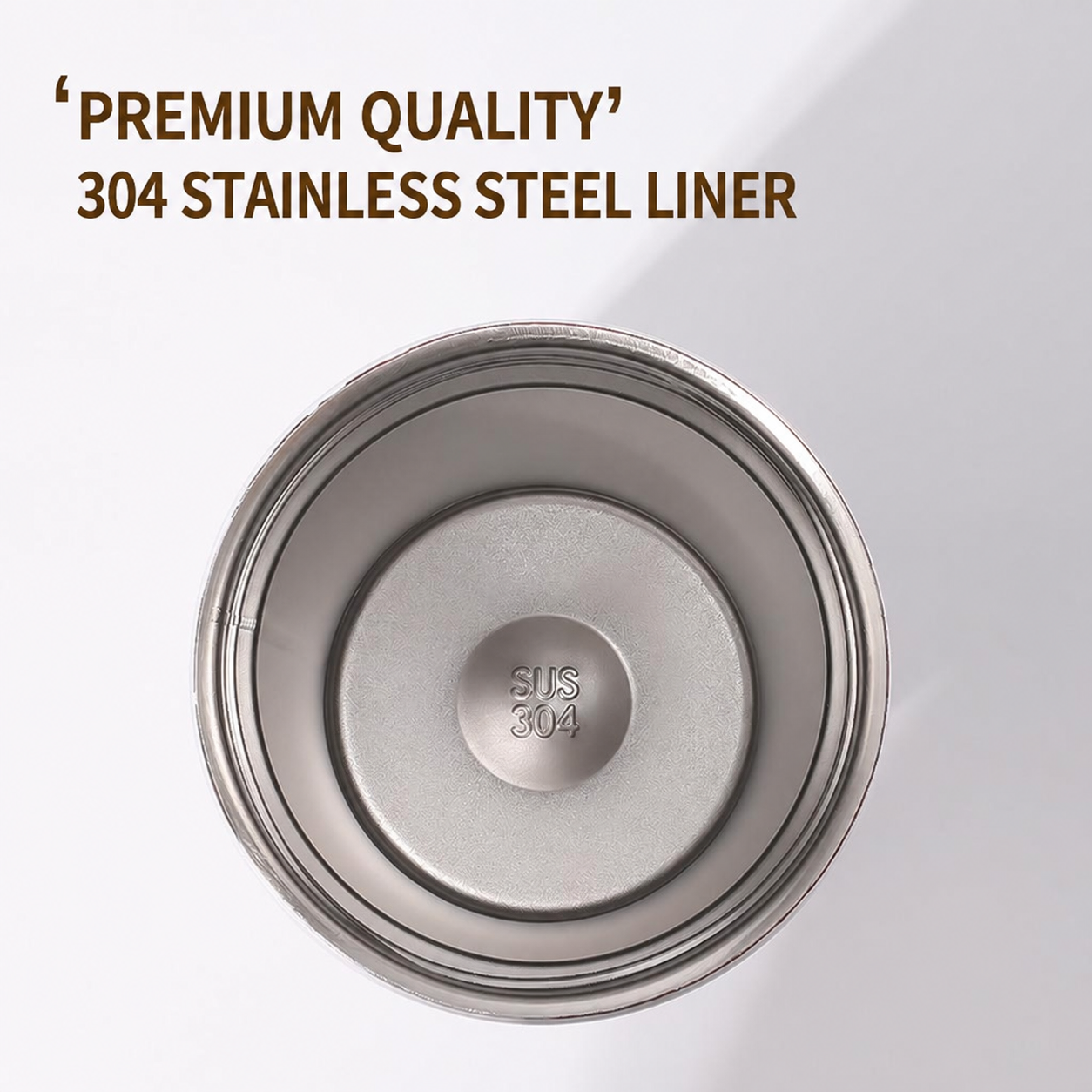 Stainless Steel (304) Portable Insulated Travel Mug