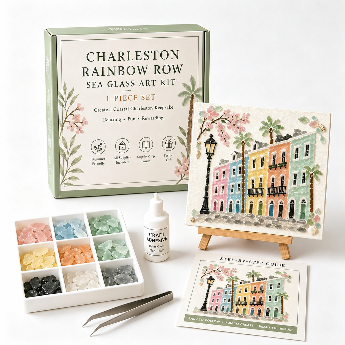 Comfort and Strength DIY Sea Glass Art Kit
