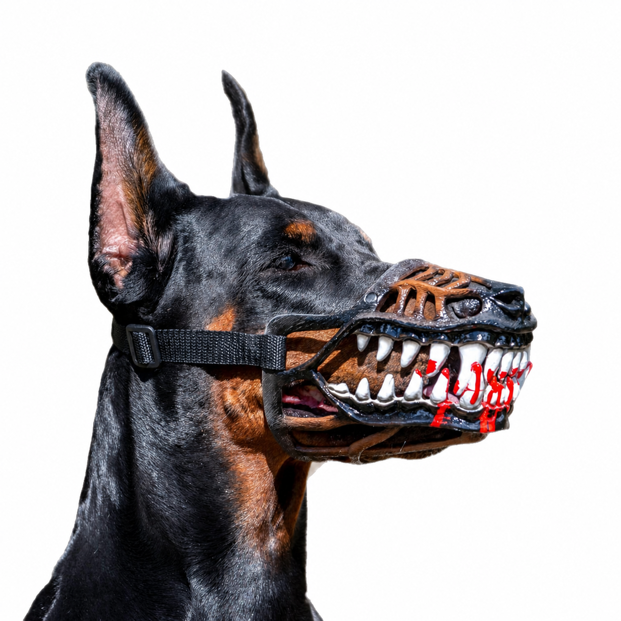 Novelty Dinosaur Dog Muzzle for Costumes and Halloween