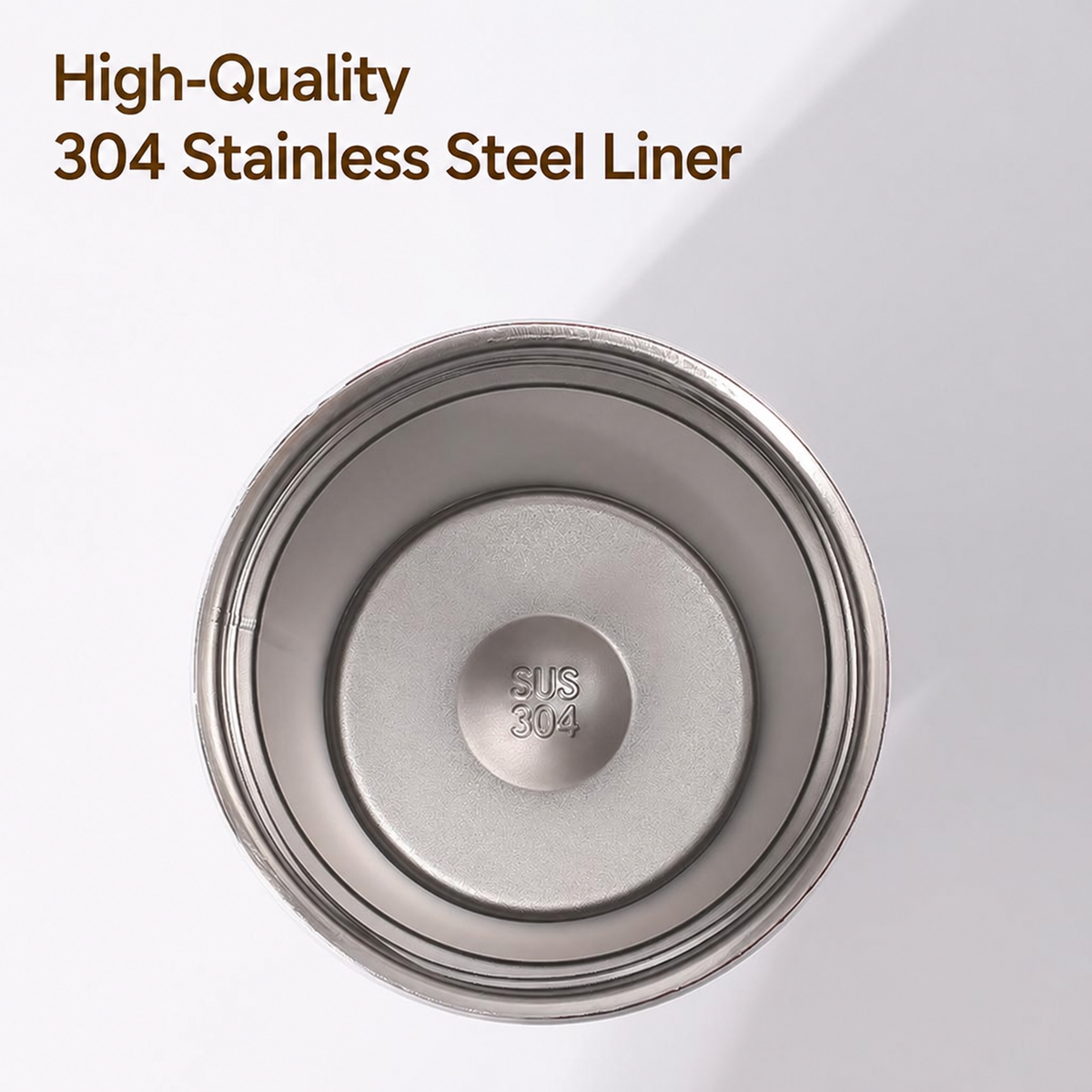 Stainless Steel (304) Portable Insulated Travel Mug