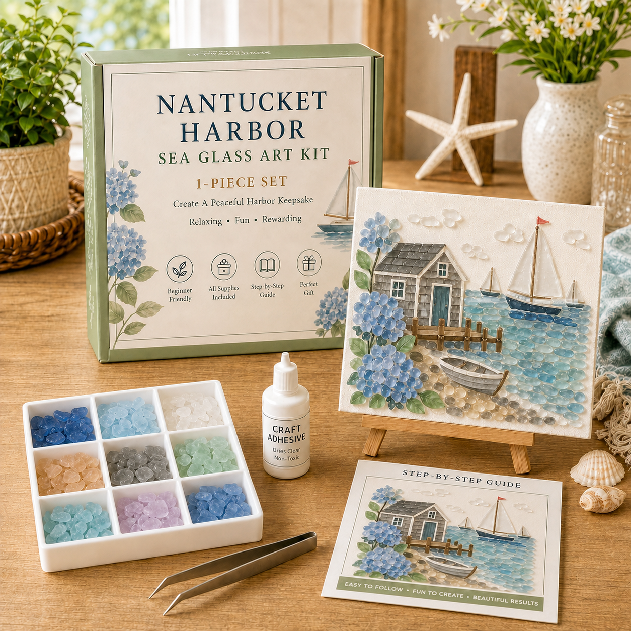Comfort and Strength DIY Sea Glass Art Kit