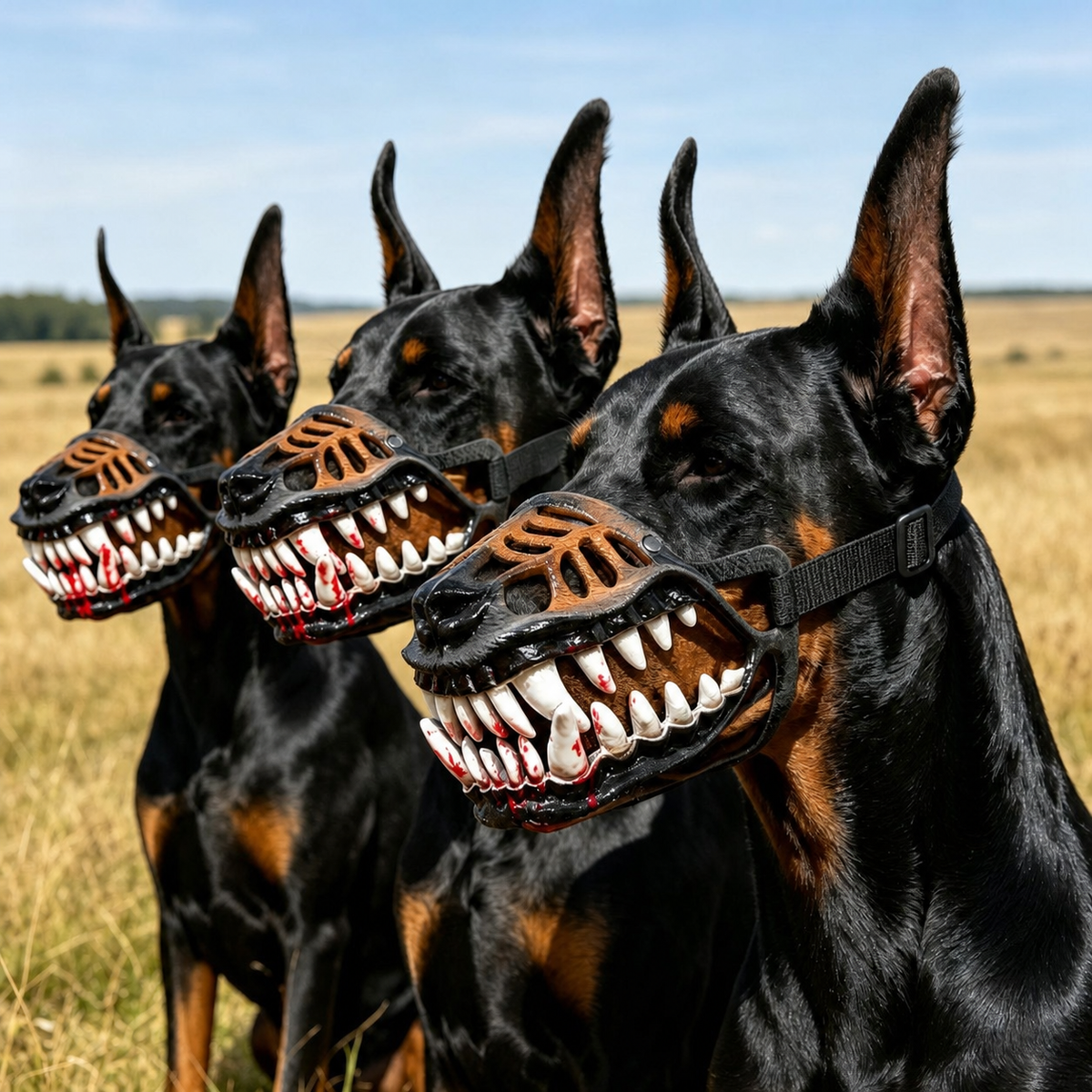 Novelty Dinosaur Dog Muzzle for Costumes and Halloween