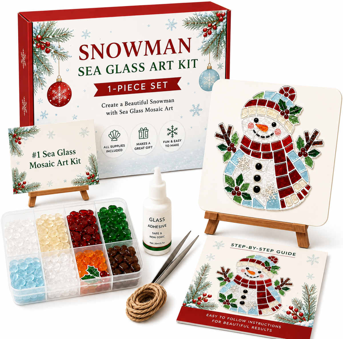 Comfort and Strength DIY Sea Glass Art Kit