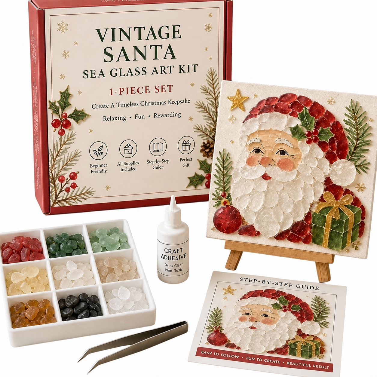 Comfort and Strength DIY Sea Glass Art Kit