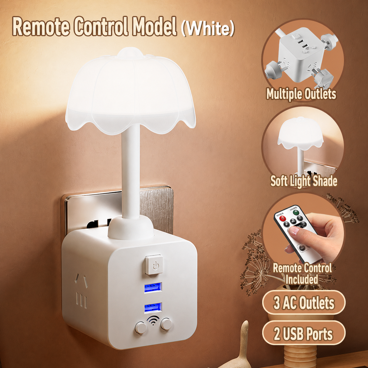 Rubik's Cube LED Desk Lamp – Voice Control Night Light for Bedroom & Bedside - 1 cent SHIPPING TO YOUR DOOR