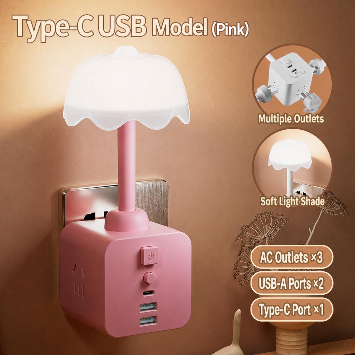 Rubik's Cube LED Desk Lamp – Voice Control Night Light for Bedroom & Bedside - 1 cent SHIPPING TO YOUR DOOR