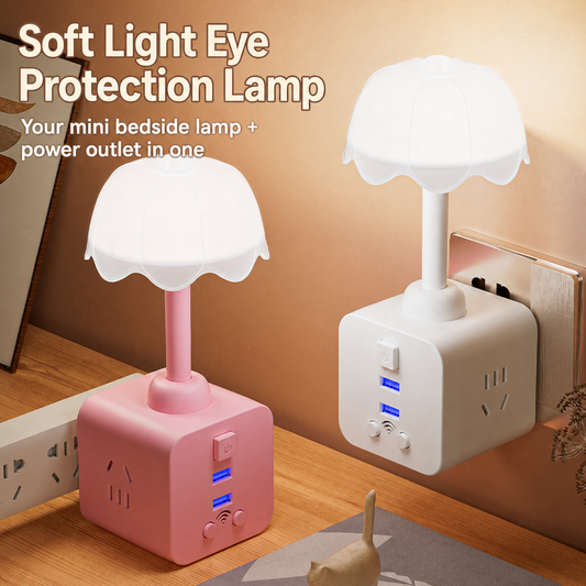 Rubik's Cube LED Desk Lamp – Voice Control Night Light for Bedroom & Bedside - 1 cent SHIPPING TO YOUR DOOR