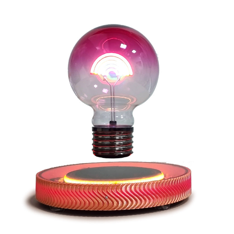 Magnetic Levitating Rainbow Light Bulb Night Lamp