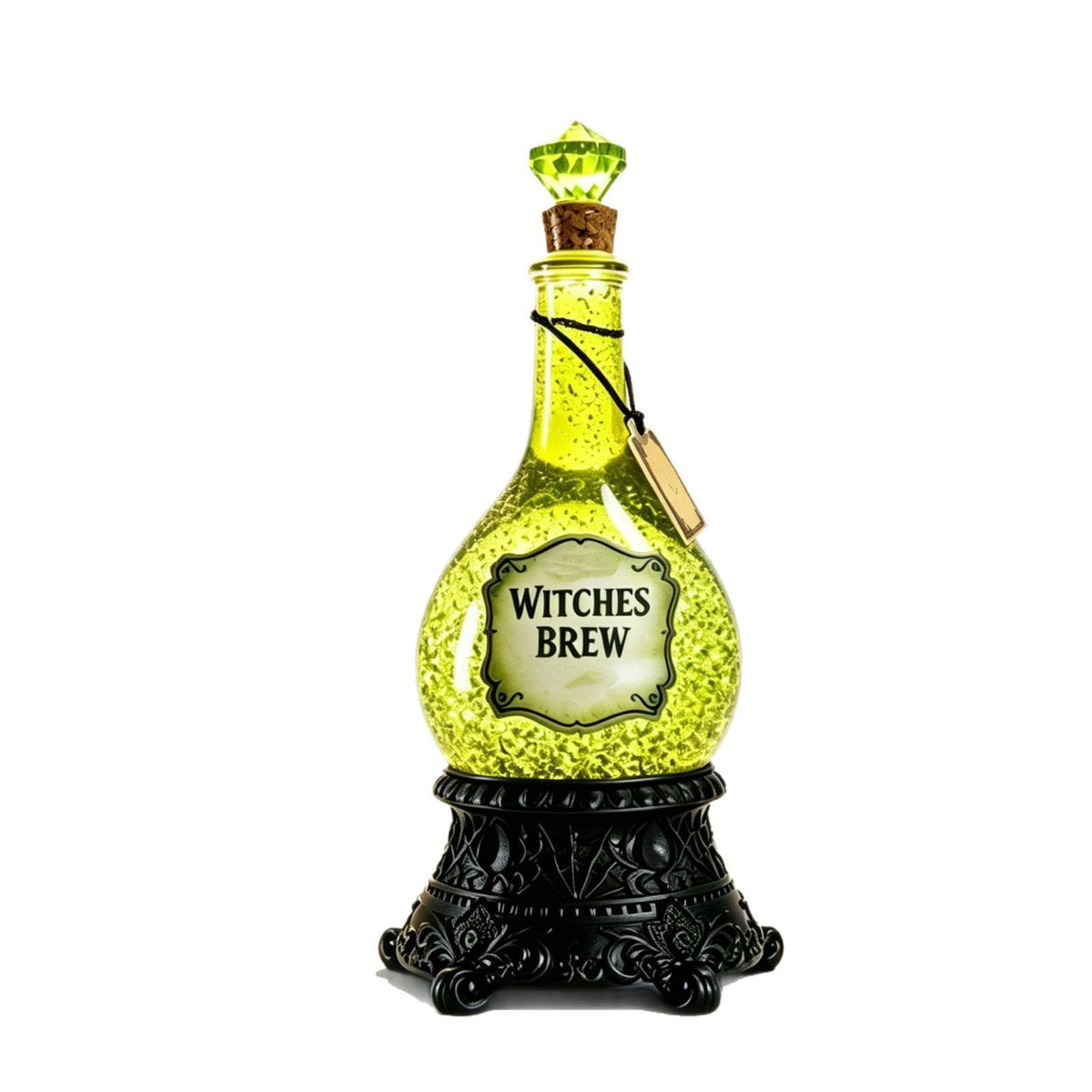 Glowing Witches' Brew Glitter Potion Bottle - product image 5
