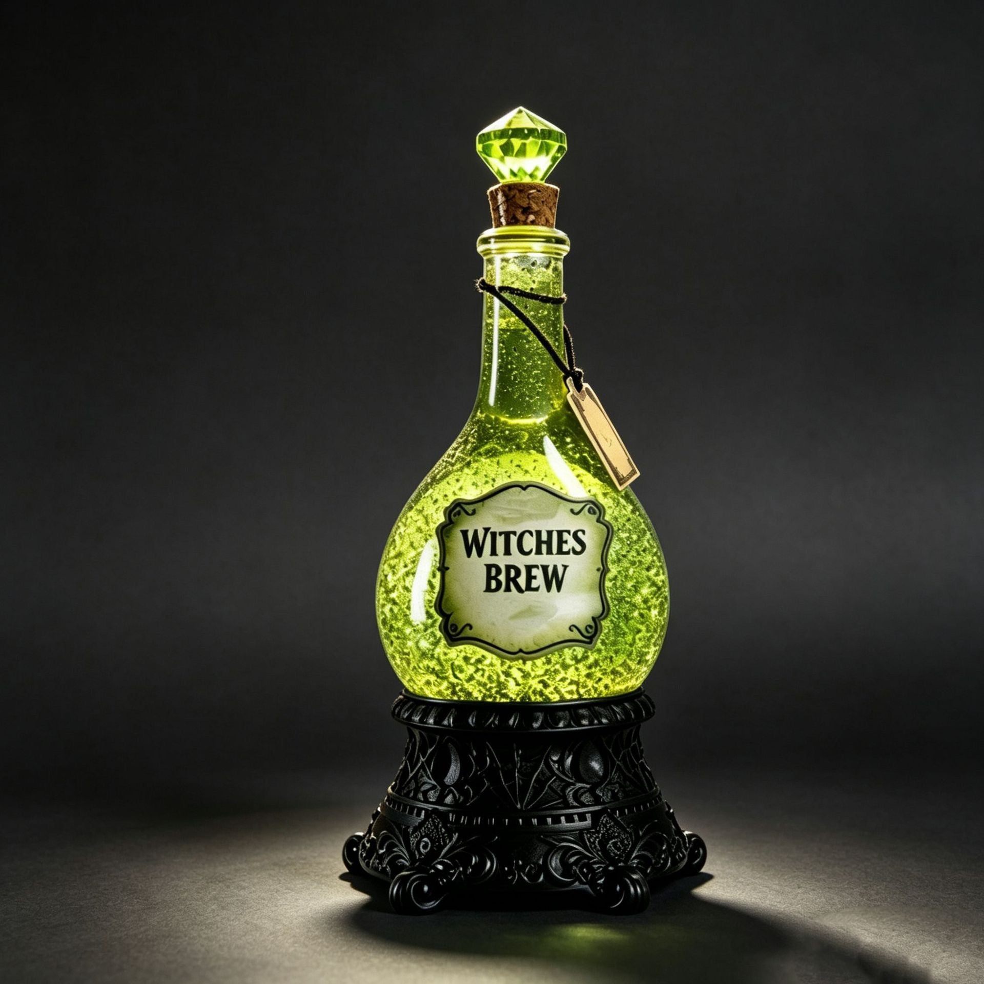Glowing Witches' Brew Glitter Potion Bottle - product image 4
