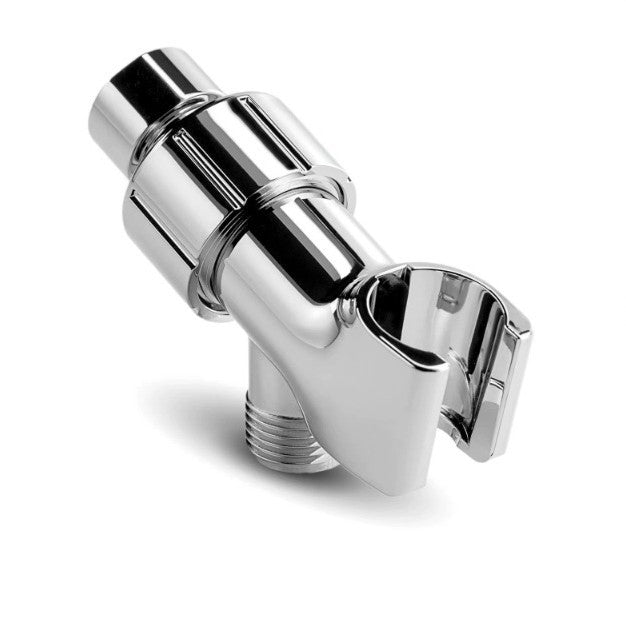 Chrome concealed shower fitting with threaded inlet and outlet connection