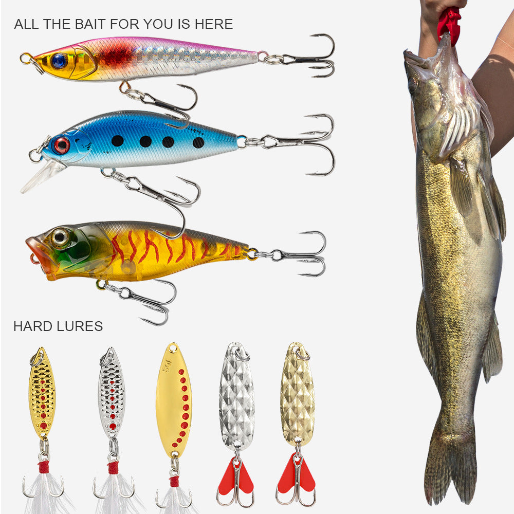 24-Piece Fishing Lure Gift Set