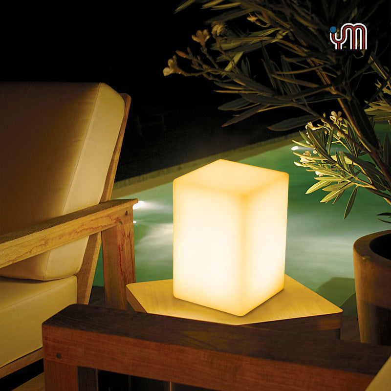 Square Rechargeable Ambient LED Night Lights