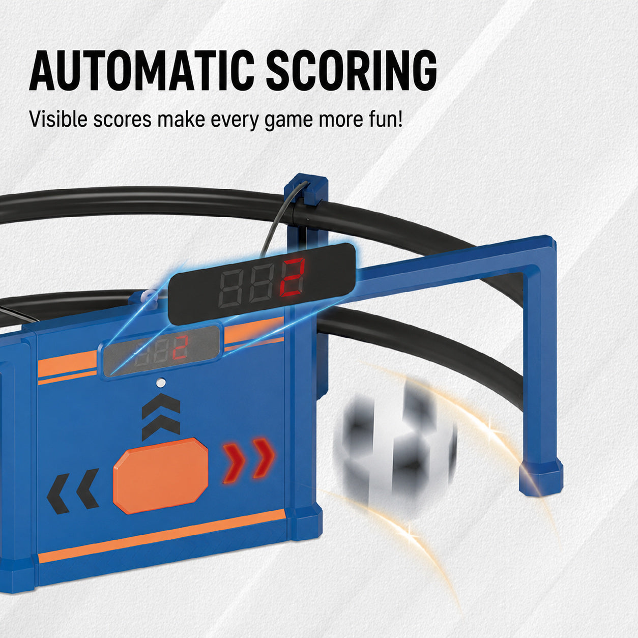 Kids Mini Soccer Goal Game with Projection, Scoring and Sound