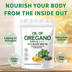 Oil of Oregano Butter Soft - 180 Tablets.