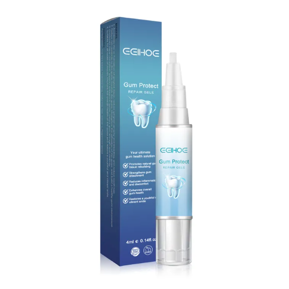 Gum protect repair gel bottle with box packaging
