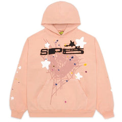 Spider Letter Print Hoodies