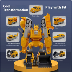 Magnetic Building Blocks Set – 35 Piece Engineering & Military Series