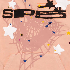 Spider Letter Print Hoodies