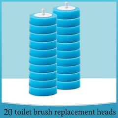 Disposable Toilet Brush Set – Hygienic Replaceable Head Cleaning Brush