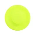 Mini flying disc catching game: neon yellow disc