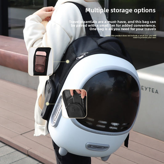 Mesh-Panel Pet Backpack — Fits Pets to 7 kg -  1 cent SHIPPING TO YOUR DOOR
