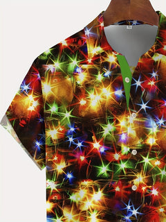 Men's 3D Print Plus Size Short Sleeve Shirt