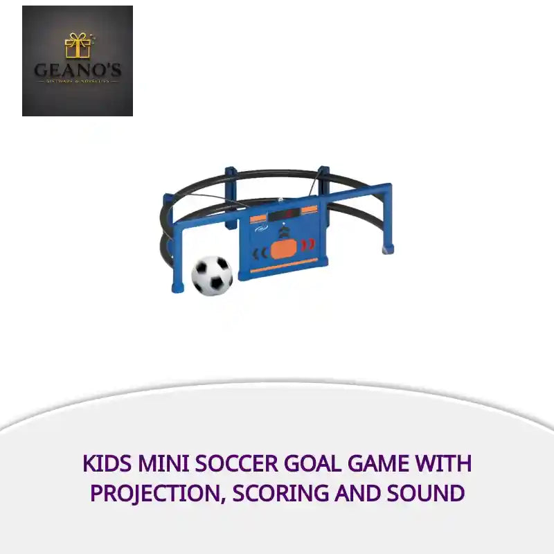 Kids Mini Soccer Goal Game with Projection, Scoring and Sound by@Outfy